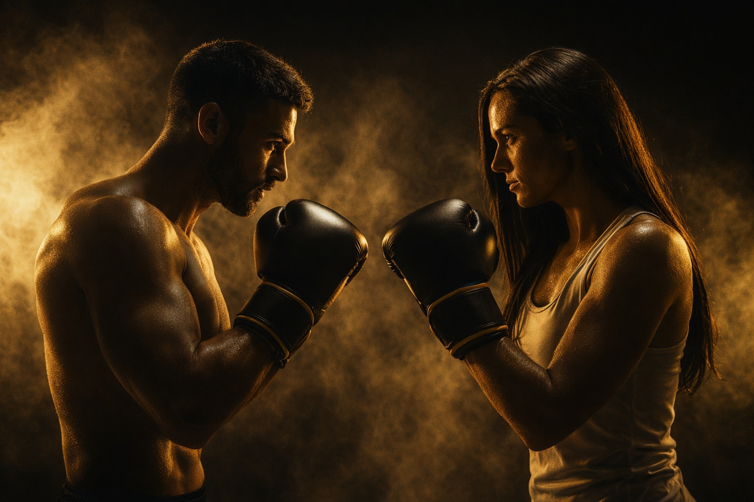 Entraînement de boxe au Boxing Club Angers